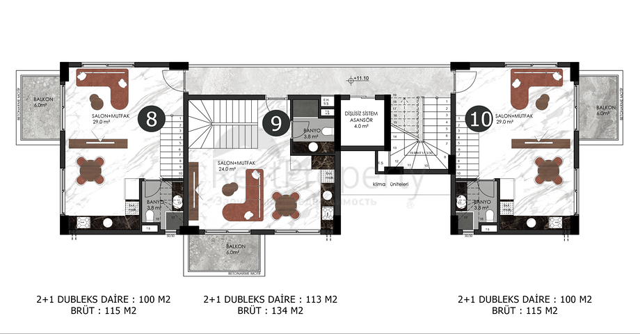 Клубный дом в развитом районе Оба