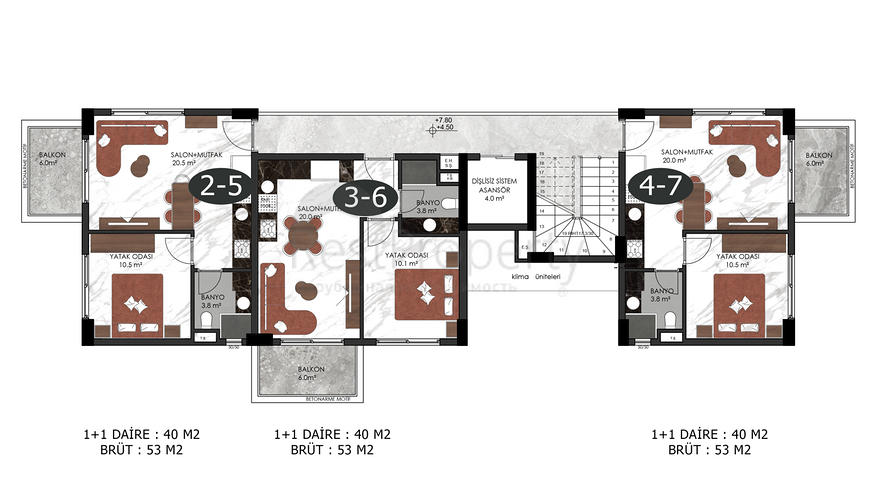 Клубный дом в развитом районе Оба