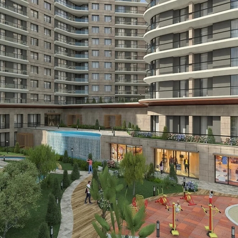 Инвестиционный проект на стадии строительства в районе Кючюкчекмедже