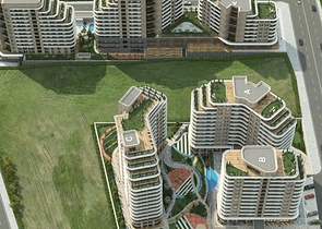 Инвестиционный проект на стадии строительства в районе Кючюкчекмедже