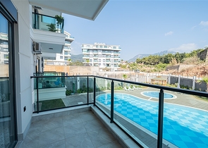 Продается квартира 1+1 в районе Оба