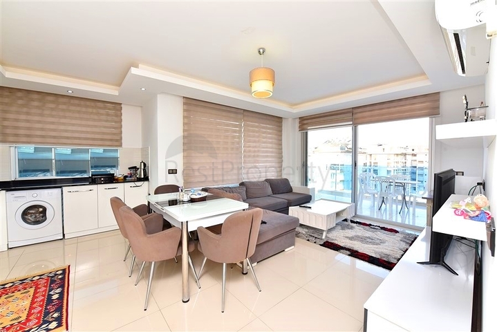 Большие апартаменты 1+1 в современном комплексе в районе Кестель