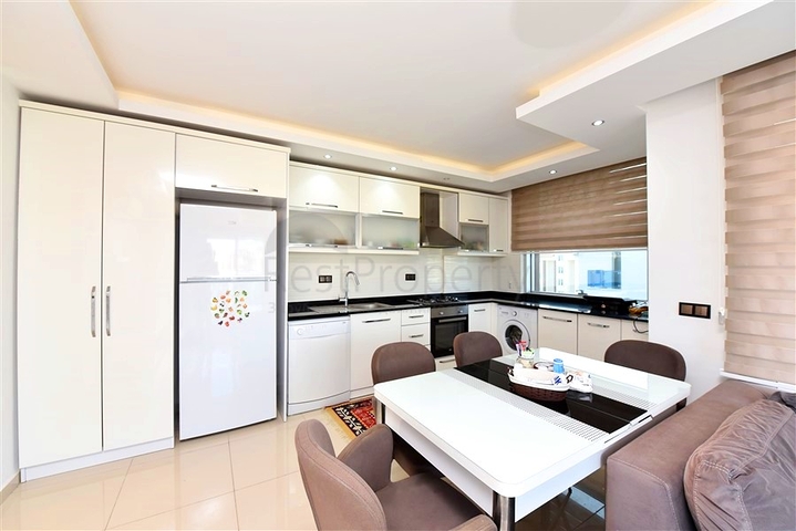 Большие апартаменты 1+1 в современном комплексе в районе Кестель