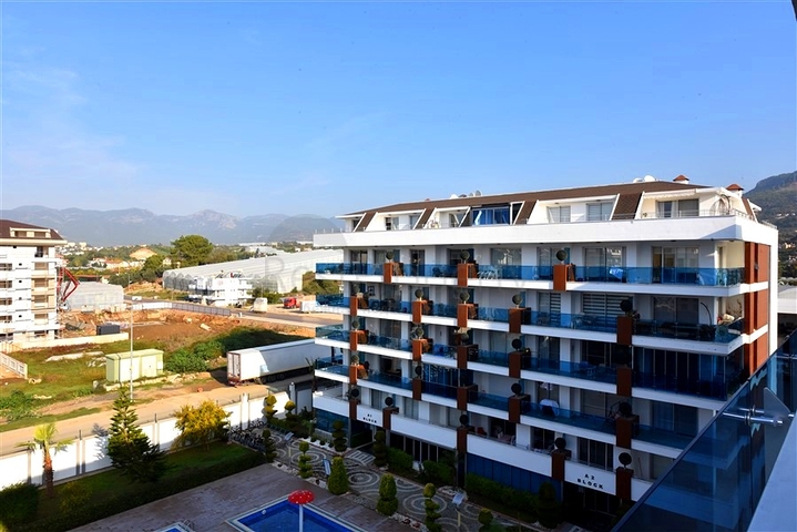 Большие апартаменты 1+1 в современном комплексе в районе Кестель