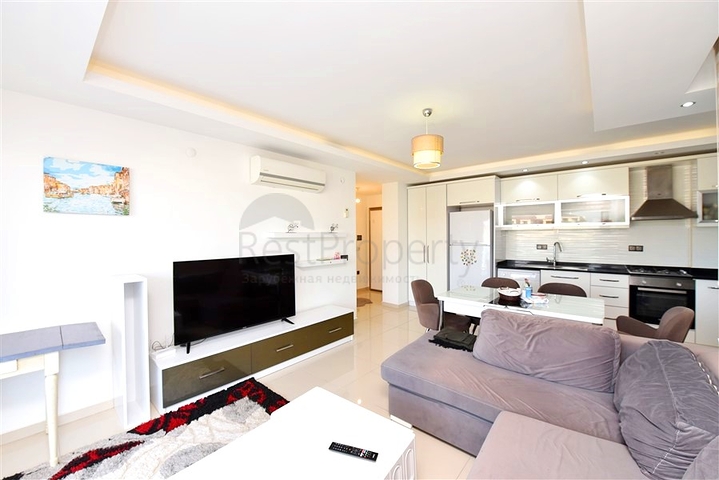 Большие апартаменты 1+1 в современном комплексе в районе Кестель