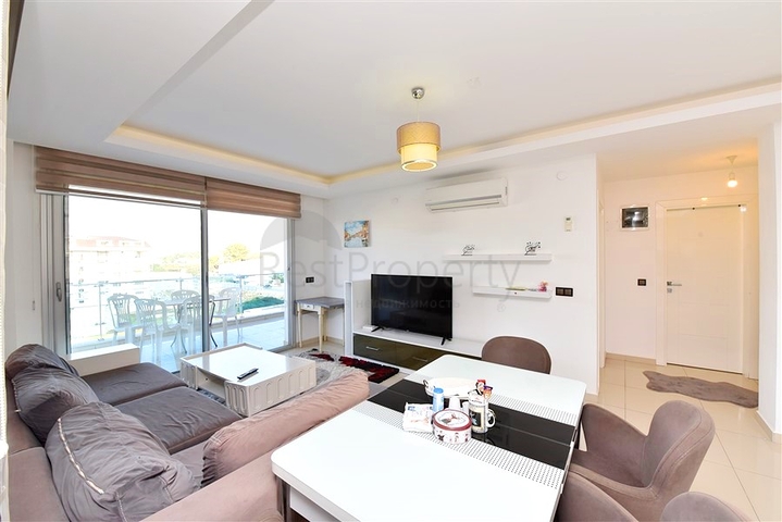 Большие апартаменты 1+1 в современном комплексе в районе Кестель