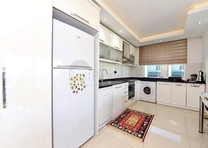 Большие апартаменты 1+1 в современном комплексе в районе Кестель