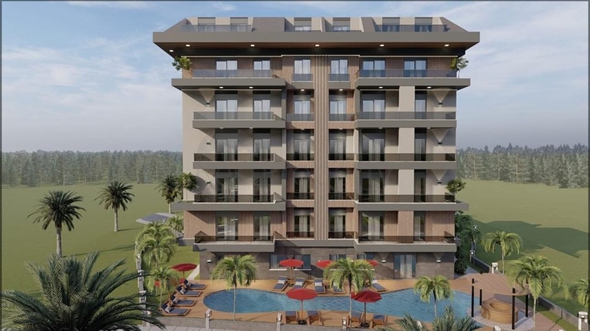 Квартира 2+1 с отдельной кухней в районе Джикджилли