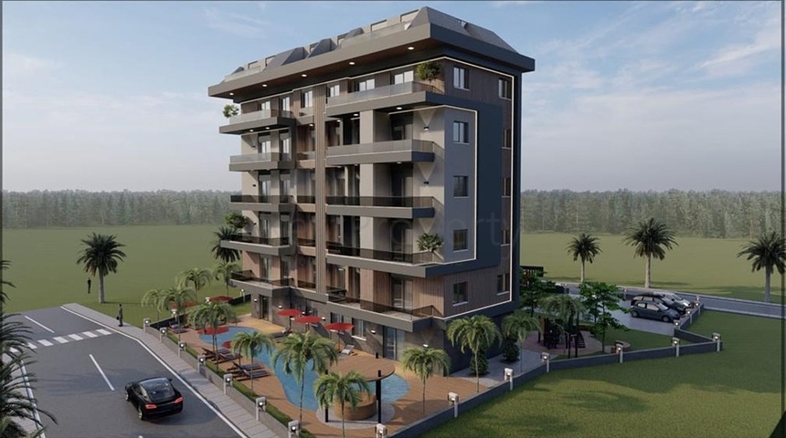 Квартира 2+1 с отдельной кухней в районе Джикджилли