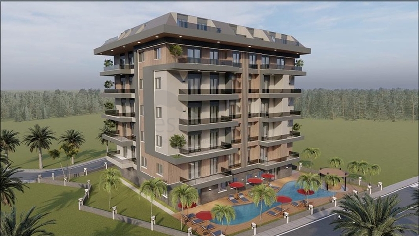 Квартира 2+1 с отдельной кухней в районе Джикджилли