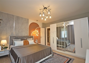 Просторный пентхаус 5+1 в живописном месте и шаговой доступности к морю