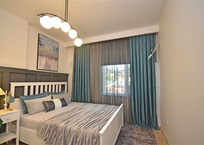 Просторный пентхаус 5+1 в живописном месте и шаговой доступности к морю