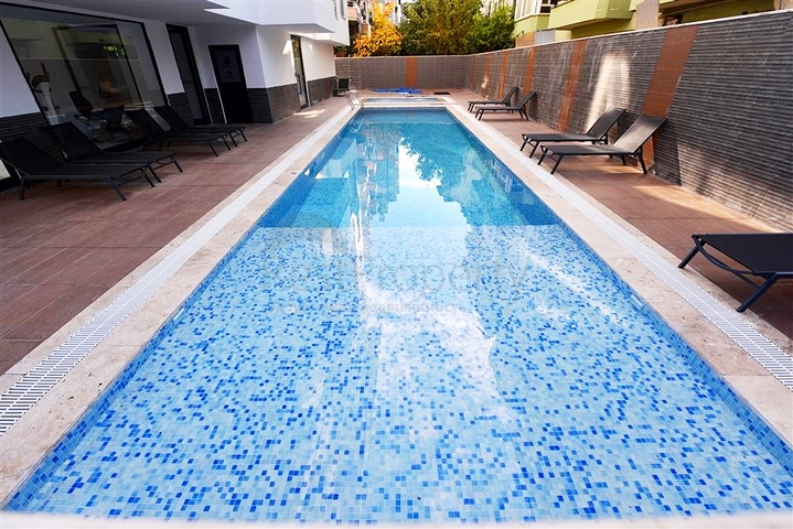 Двухкомнатная квартира в 300 м от моря в центре Алании