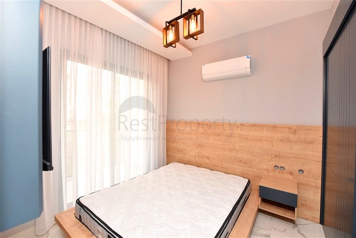 Двухкомнатная квартира в 300 м от моря в центре Алании