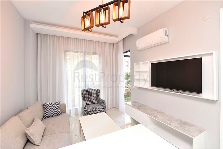 Двухкомнатная квартира в 300 м от моря в центре Алании