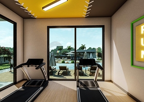 Квартира 1+1 в районе Махмутлар