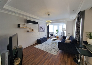 Большая квартира в комплексе с отельной инфраструктурой в центральном районе Джикджилли.