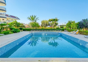 Просторная квартира 2+1 с большой террасой 