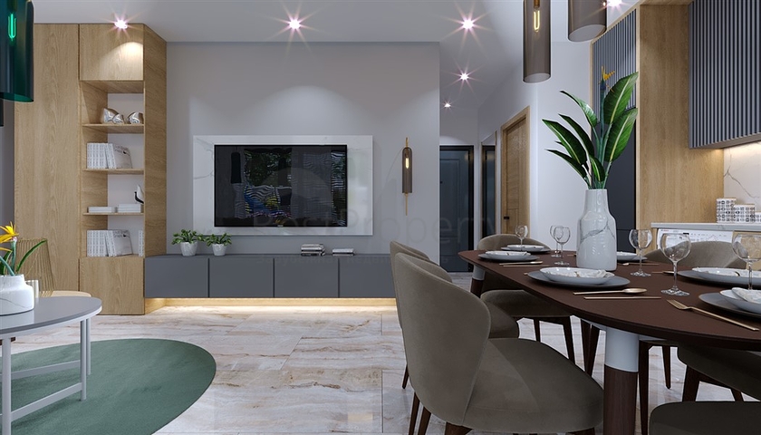 Комплекс в современном стиле в престижном районе Оба 