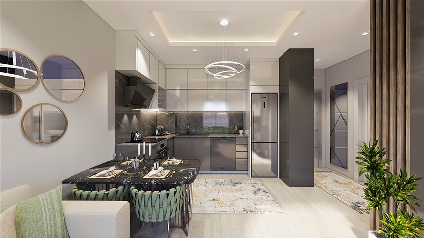 Инвестиционный проект в престижном районе Оба          