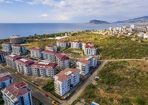 Пентхаус с видом на горы в Кестеле