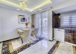 Пентхаус с видом на горы в Кестеле