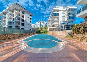 Пентхаус с видом на горы в Кестеле