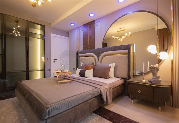 Квартира 1+1 в районе Махмутлар в 50 м от моря