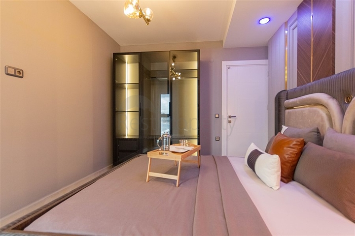 Квартира 1+1 в районе Махмутлар в 50 м от моря