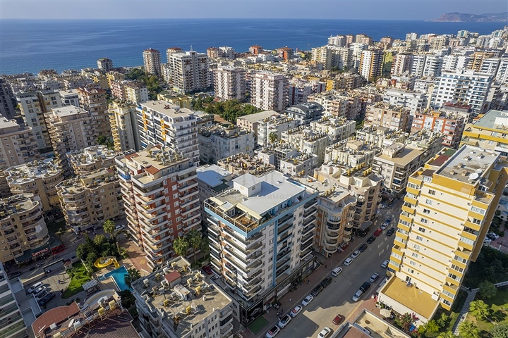 Квартира 3+1 в районе Махмутлар