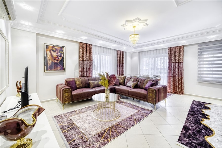 Просторная квартира 2+1 в районе Махмутлар        