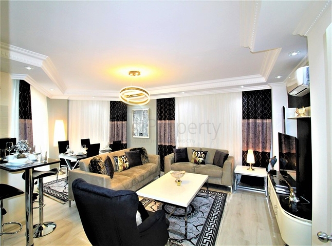 Квартира 2+1 в живописном районе Алании