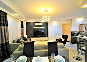 Квартира 2+1 в живописном районе Алании