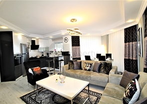 Квартира 2+1 в живописном районе Алании