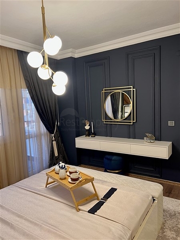 Апартаменты 2+1 в центре Алании с панорамным видом на море