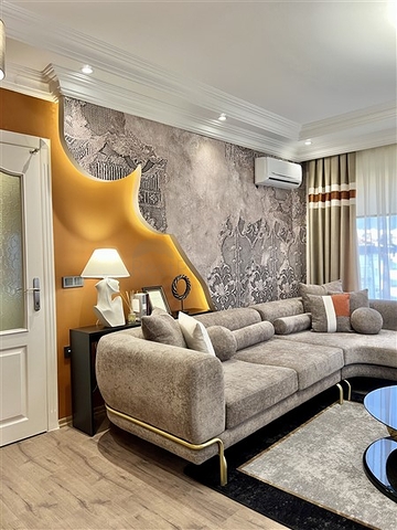 Апартаменты 2+1 в центре Алании с панорамным видом на море