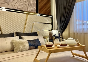 Апартаменты 2+1 в центре Алании с панорамным видом на море