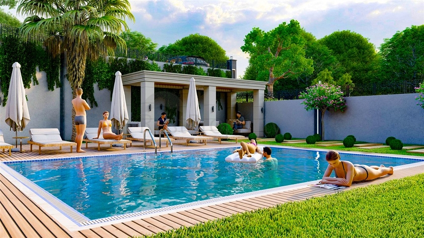 Бутик – комплекс в 1 км от пляжа в районе Демирташ 