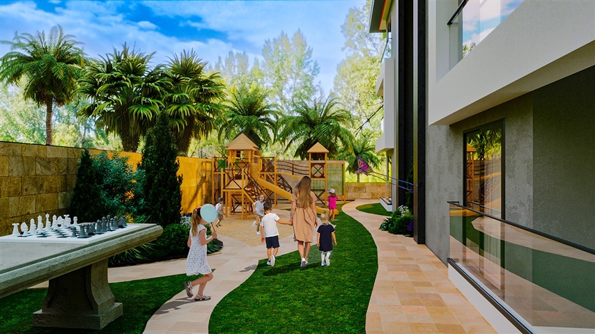 Бутик – комплекс в 1 км от пляжа в районе Демирташ 