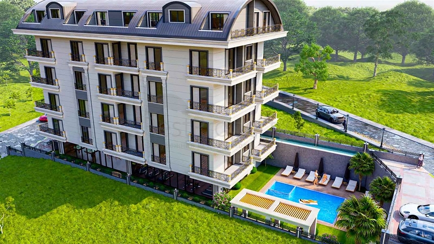 Бутик – комплекс в 1 км от пляжа в районе Демирташ 