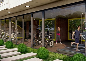 Бутик – комплекс в 1 км от пляжа в районе Демирташ 