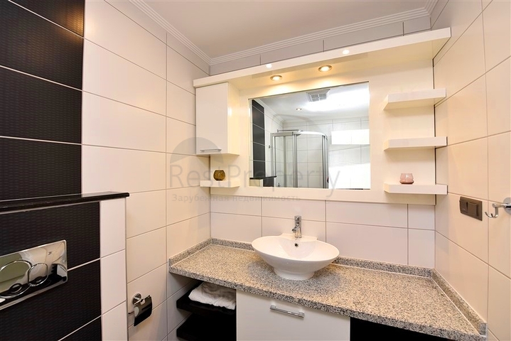 Апартаменты 2+1с видом на море в районе Кестель