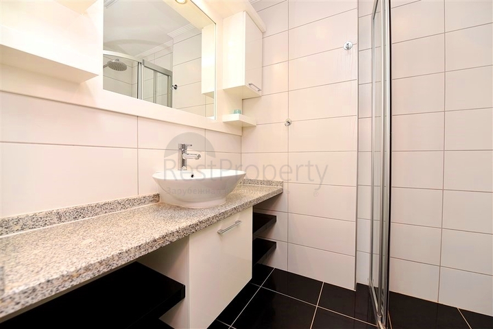 Апартаменты 2+1с видом на море в районе Кестель