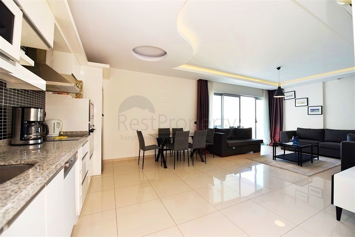 Апартаменты 2+1с видом на море в районе Кестель