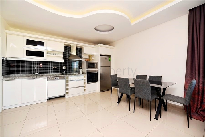 Апартаменты 2+1с видом на море в районе Кестель