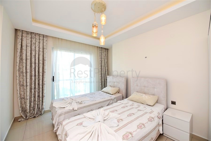 Апартаменты 2+1с видом на море в районе Кестель