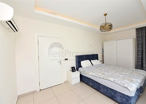 Апартаменты 2+1с видом на море в районе Кестель