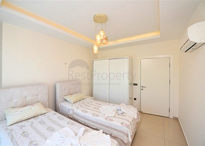 Апартаменты 2+1с видом на море в районе Кестель