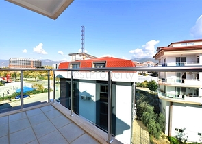 Апартаменты 2+1с видом на море в районе Кестель