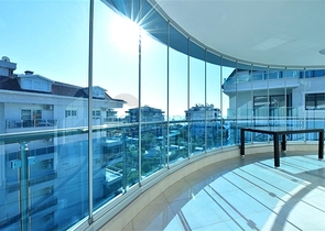 Пентхаус-дуплекс 4+1 в районе Кестель всего в 20 м от моря